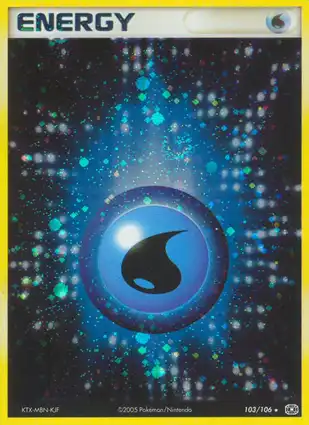 Water Energy 103/106 EX Emerald