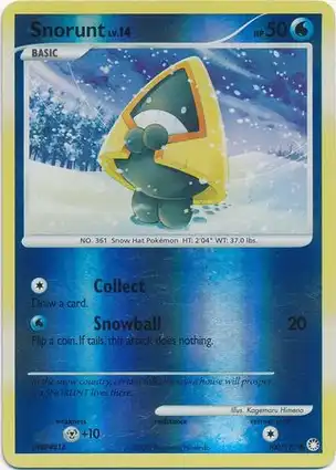 Snorunt 100/123 Mysterious Treasures