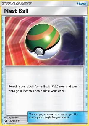 Nest Ball 123/149 Sun & Moon