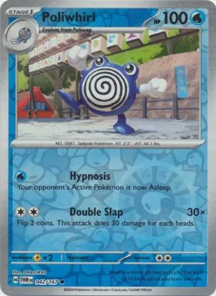 Poliwhirl 042/167 Twilight Masquerade