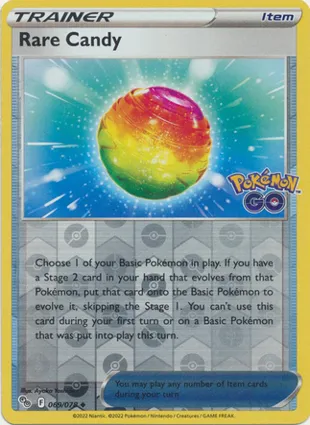 Rare Candy 069/078 Pokémon GO