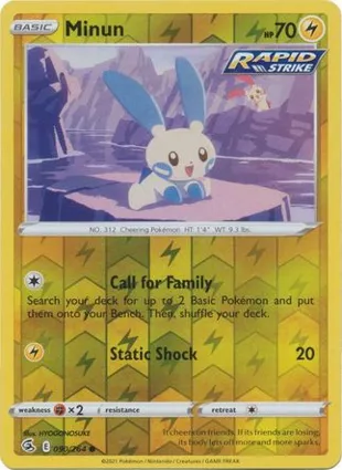 Minun 090/264 Fusion Strike