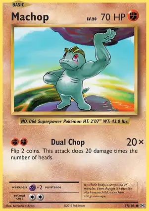 Machop 57/108 Evolutions