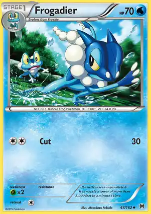 Frogadier 47/162 BREAKthrough
