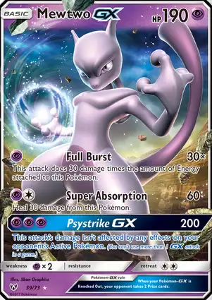 Mewtwo-GX 39/73 Shining Legends
