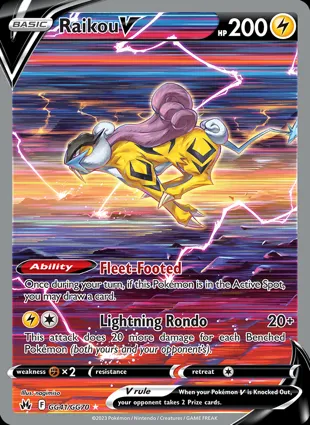 Raikou V GG41/GG70 Crown Zenith