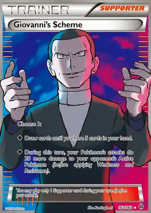 Giovanni's Scheme 162/162 BREAKthrough