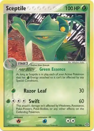 Sceptile 10/106 EX Emerald