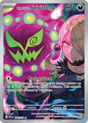 Cynthia's Spiritomb 244/217 Ascended Heroes