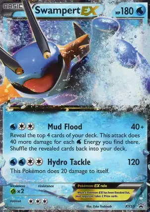Swampert EX XY55 XY Promos
