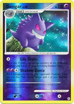 Gengar 27/130 Diamond & Pearl
