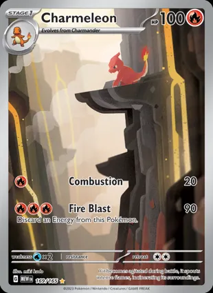 Charmeleon 169/165 Scarlet & Violet 151