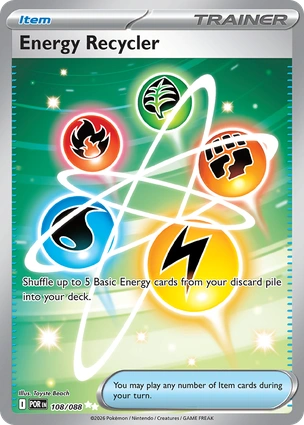 Energy Recycler 108/088 Perfect Order