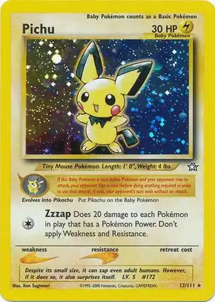 Pichu 12/111 Neo Genesis