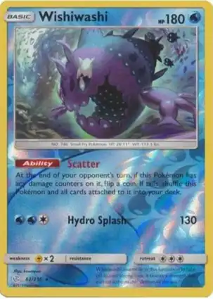 Wishiwashi 62/236 Cosmic Eclipse