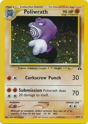 Poliwrath 9/75 Neo Discovery