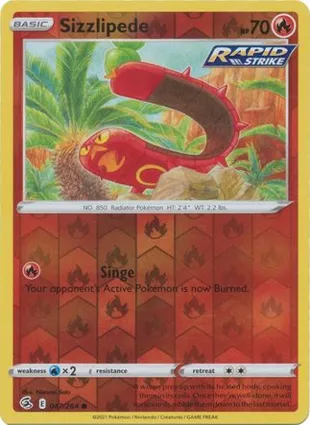 Sizzlipede 047/264 Fusion Strike