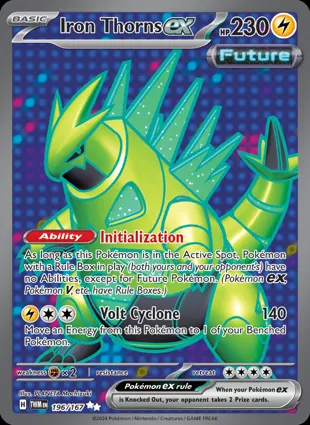 Iron Thorns ex 196/167 Twilight Masquerade