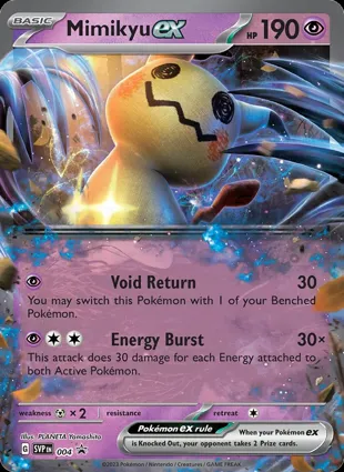 Mimikyu ex 004 Scarlet & Violet Promos