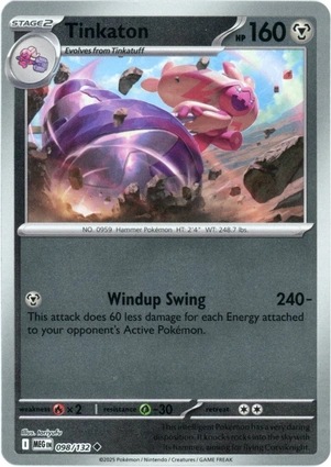 Tinkaton 098/132 Mega Evolution