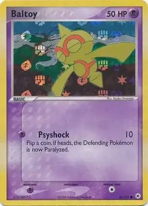 Baltoy 52/101 EX Hidden Legends