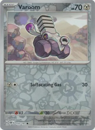 Varoom 155/197 Obsidian Flames