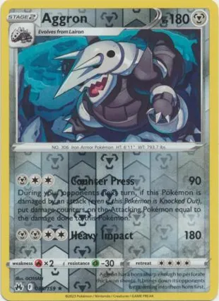 Aggron 089/159 Crown Zenith