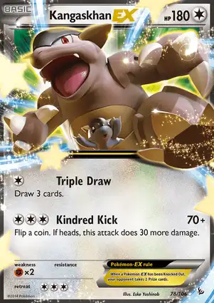Kangaskhan-EX 78/106 Flashfire