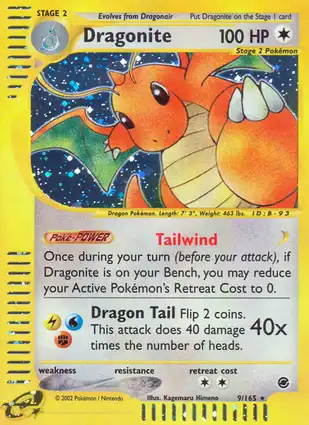 Dragonite 9/165 Expedition Base Set