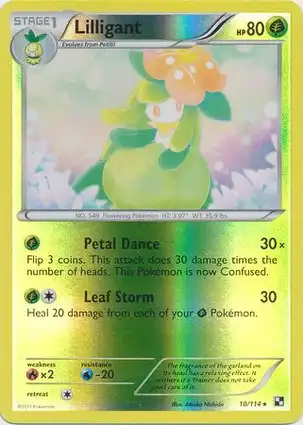 Lilligant 10/114 Black & White