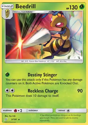 Beedrill 5/181 Team Up