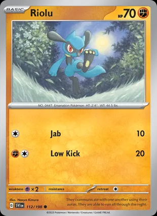 Riolu 112/198 Scarlet & Violet