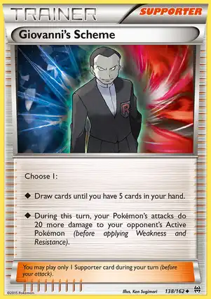 Giovanni's Scheme 138/162 BREAKthrough