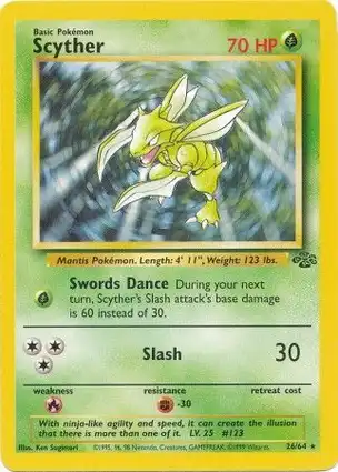 Scyther 26/64 Jungle