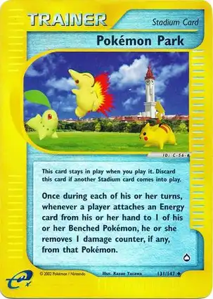 Pokémon Park 131/147 Aquapolis