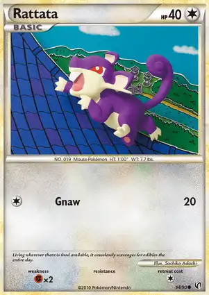 Rattata 64/90 Undaunted