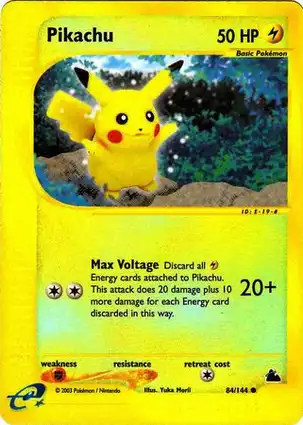 Pikachu 84/144 Skyridge
