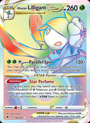 Hisuian Lilligant VSTAR 190/189 Astral Radiance