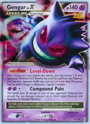 Gengar LV.X 97/99 Arceus