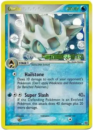 Glalie 13/106 EX Emerald