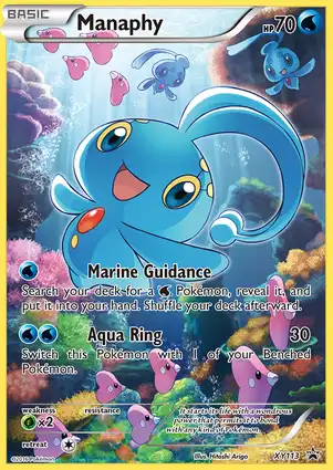 Manaphy XY113 XY Promos