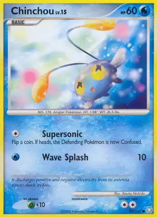 Chinchou 87/146 Legends Awakened