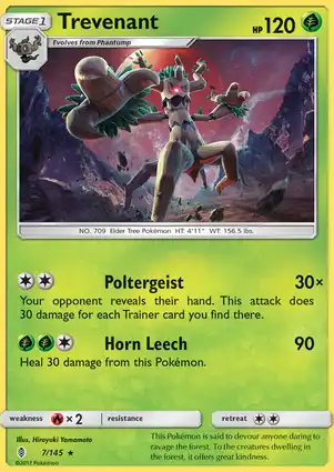 Trevenant 7/145 Guardians Rising