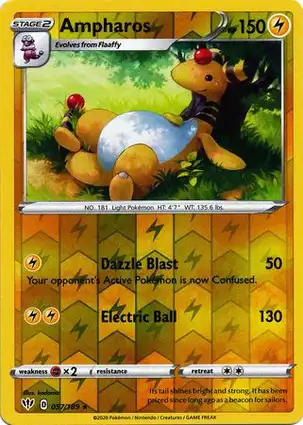 Ampharos 057/189 Darkness Ablaze