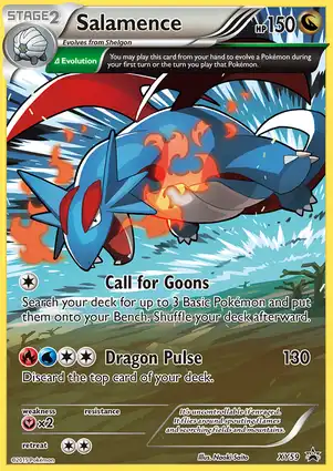 Salamence XY59 XY Promos