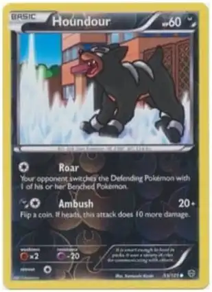 Houndour 55/101 Plasma Blast
