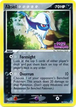 Absol 18/110 EX Holon Phantoms