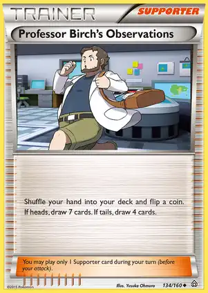 Professor Birch's Observations 134/160 Primal Clash