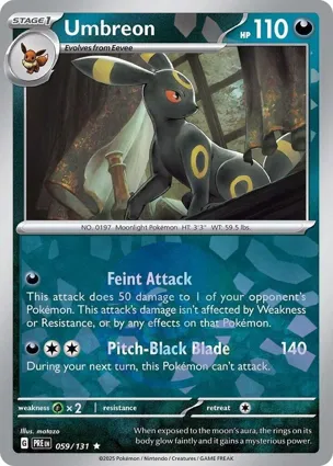 Umbreon 059/131 Prismatic Evolutions