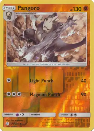 Pangoro 120/236 Cosmic Eclipse